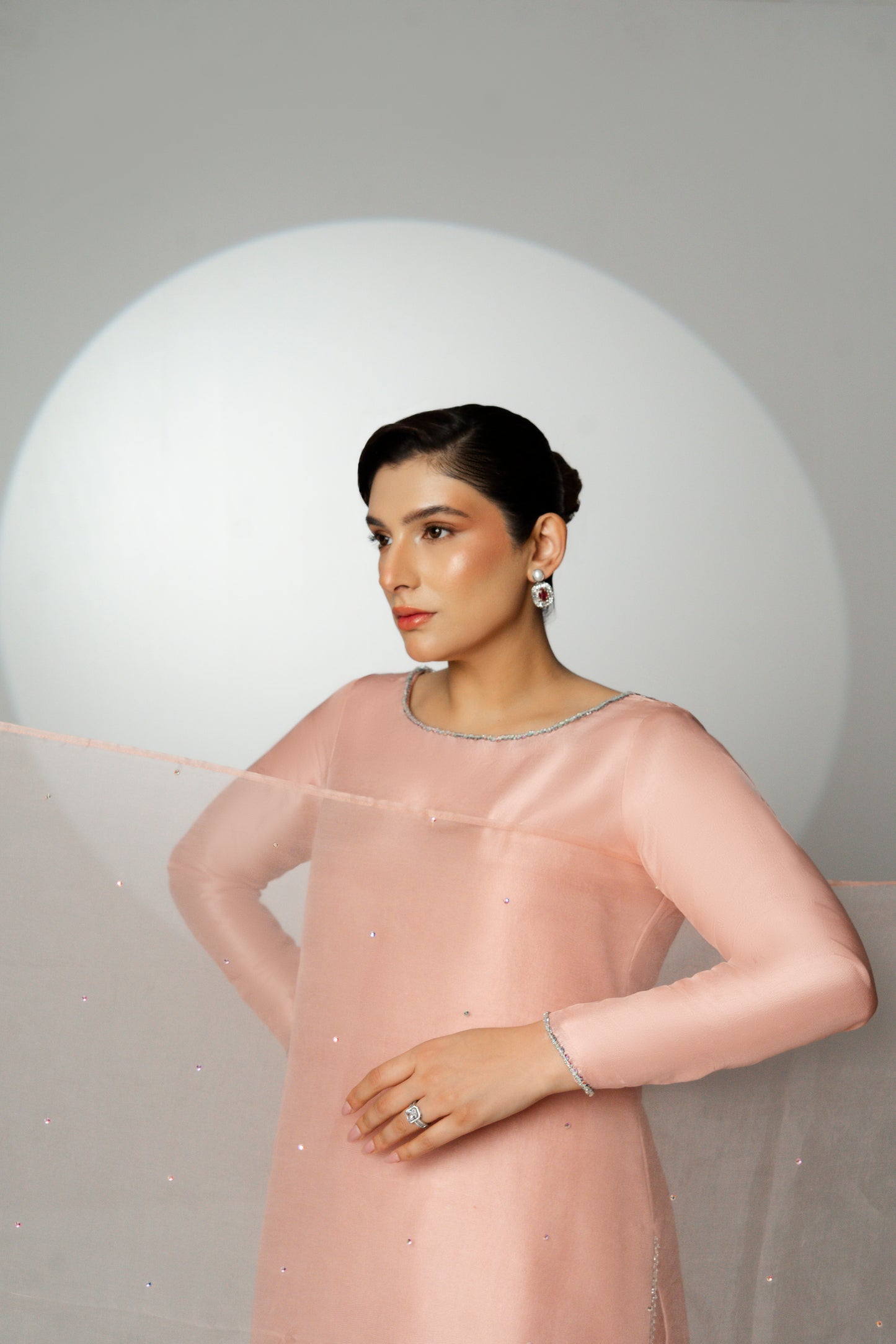 Marea elegant silk Pakistani formal outfit for women